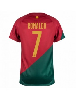 Moški Nogometna dresi replika Portugalska Cristiano Ronaldo #7 Domači SP 2022 Kratek rokav